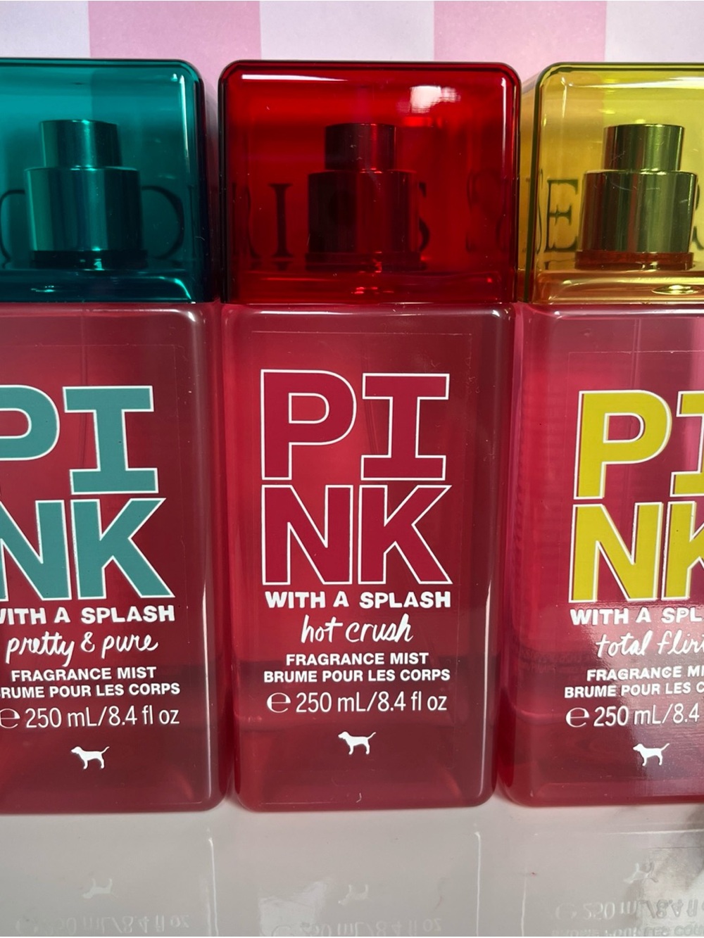 VS/PINK LIMITED EDITION Iconic Fragrances Hot Crush, Pretty & Pink Total Flirt-3
